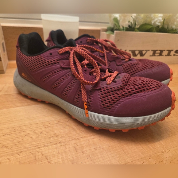 Columbia Montrail F.K.T. Trail Running Shoe Red Quartz Women's Size 10 - Picture 10 of 11